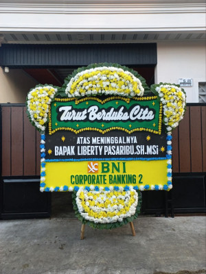 Papan Bunga Duka di Besusu Timur