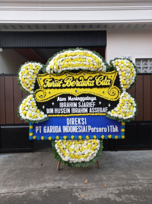 Papan Bunga Duka di Besusu Timur