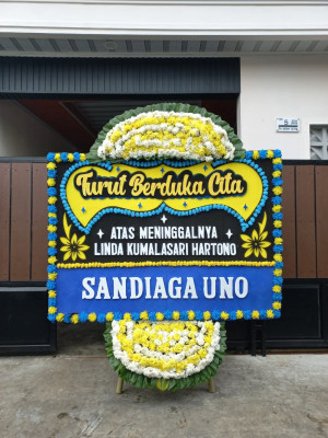 Papan Bunga Duka di Besusu Timur