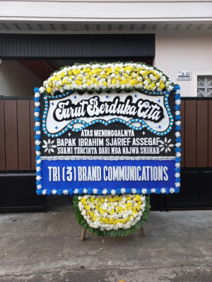 Papan Bunga Duka di Besusu Timur